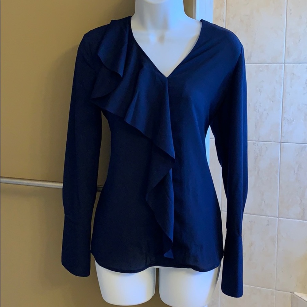 Beautiful midnight blue blouse